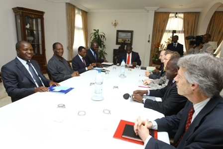 Audience du Président de la République : ADO reçoit la mission conjointe FMI, Banque mondiale et BAD